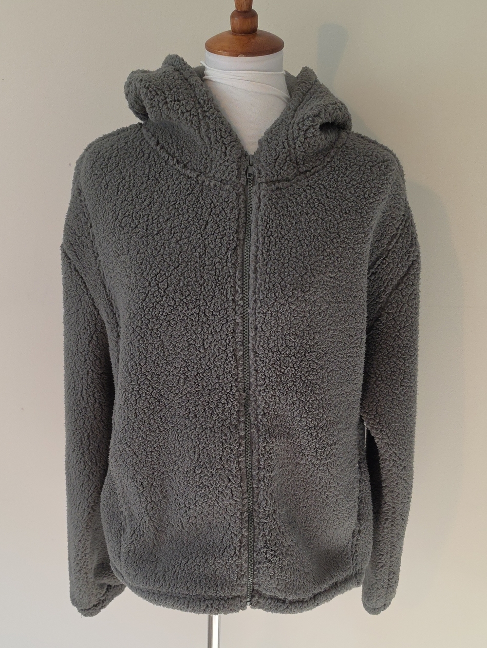 Fit Collective Brand New Teddy Cozy Hooded Sherpa Jacket